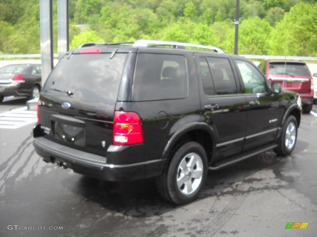 2004 Explorer Limited 4x4 - Black / Graphite photo #5