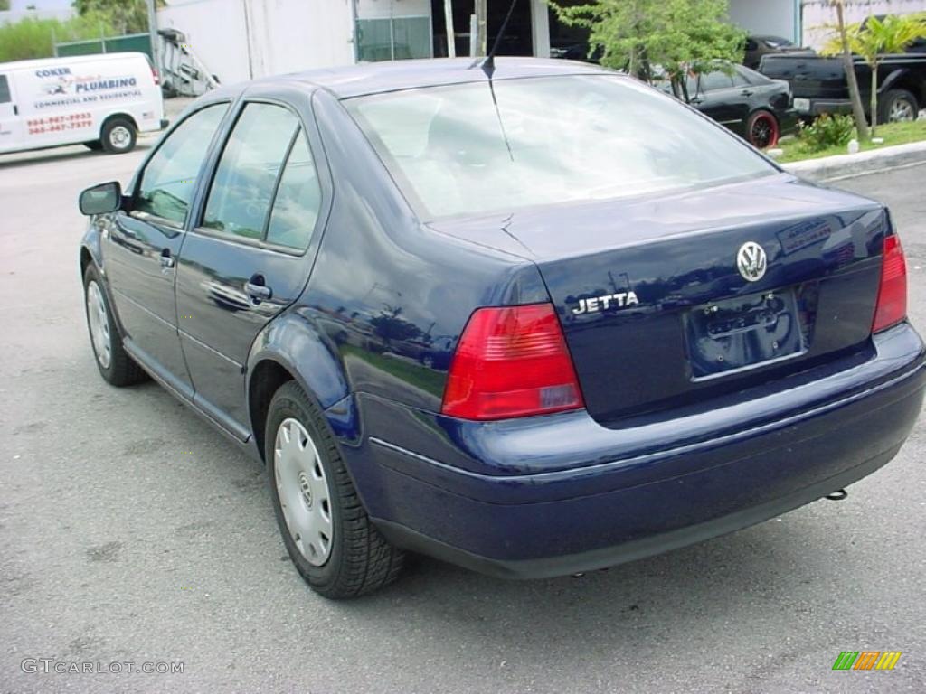2002 Jetta GL Sedan - Indigo Blue / Grey photo #5
