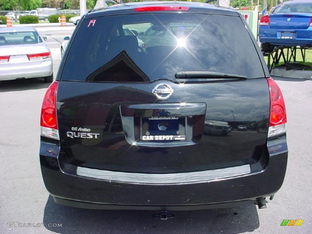 2005 Quest 3.5 - Galaxy Black / Beige photo #4