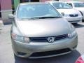 2007 Galaxy Gray Metallic Honda Civic LX Coupe  photo #8