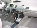 2007 Galaxy Gray Metallic Honda Civic LX Coupe  photo #14