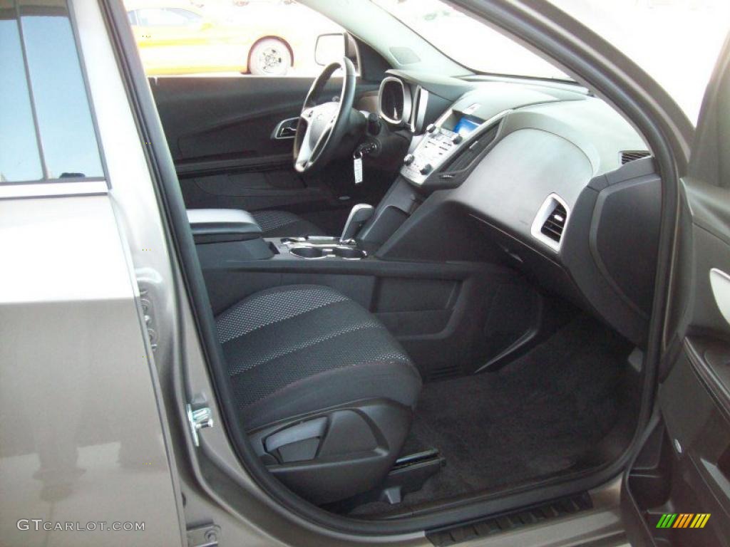 2010 Equinox LT AWD - Mocha Steel Metallic / Jet Black photo #5