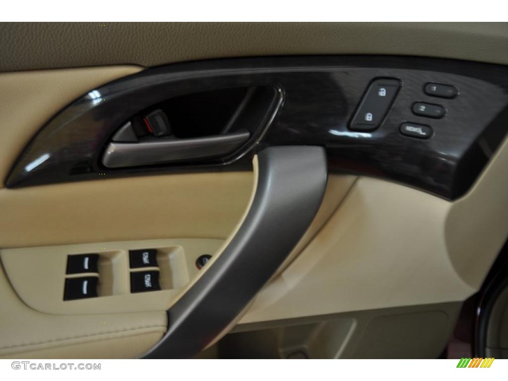 2007 MDX Sport - Dark Cherry Red Pearl / Taupe photo #13