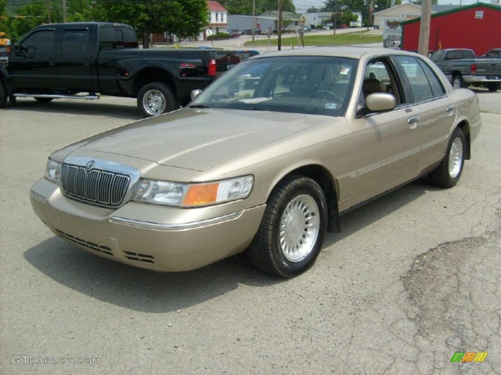 1999 Grand Marquis LS - Harvest Gold Metallic / Medium Parchment photo #1