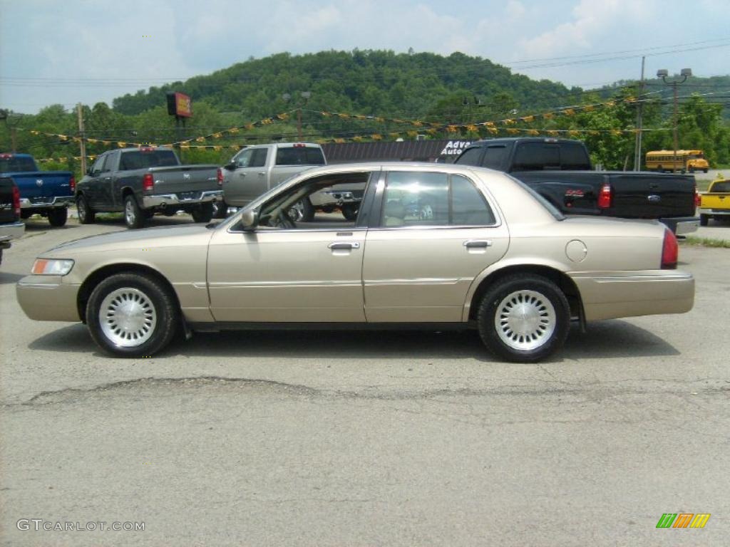 1999 Grand Marquis LS - Harvest Gold Metallic / Medium Parchment photo #2