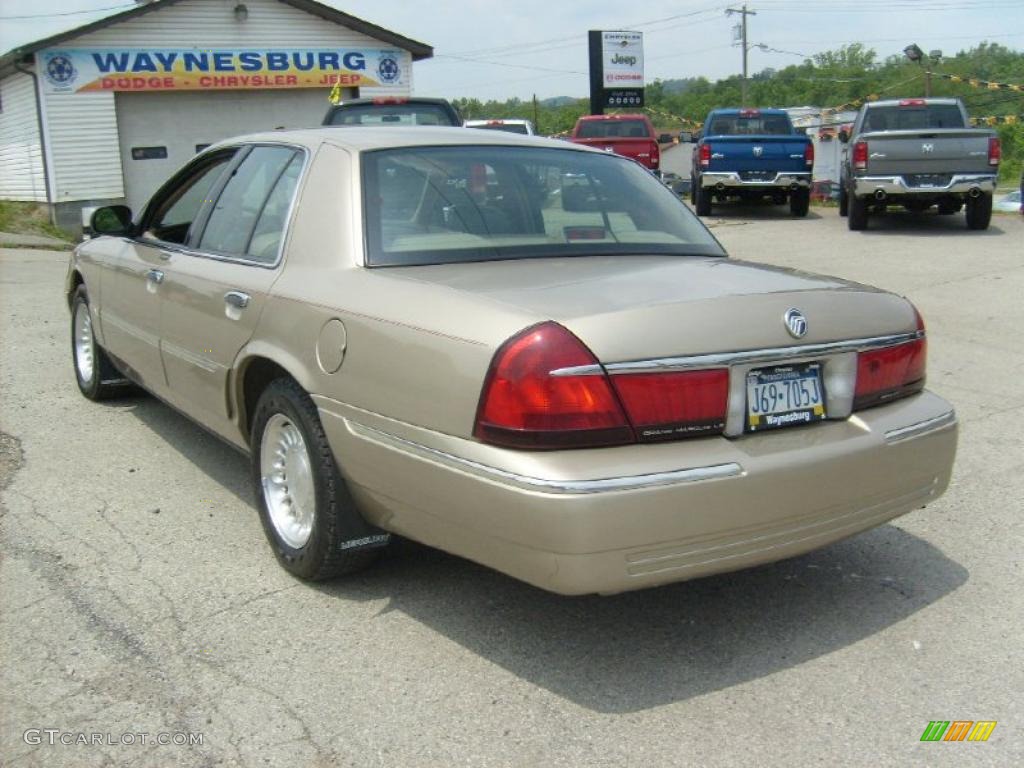 1999 Grand Marquis LS - Harvest Gold Metallic / Medium Parchment photo #3