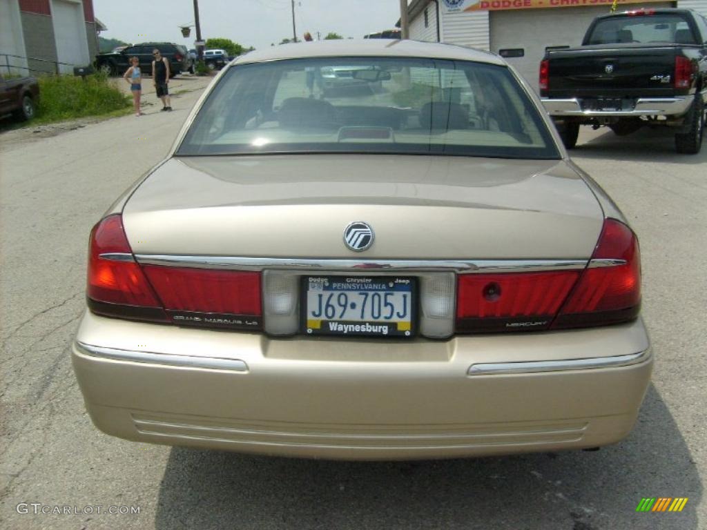 1999 Grand Marquis LS - Harvest Gold Metallic / Medium Parchment photo #4