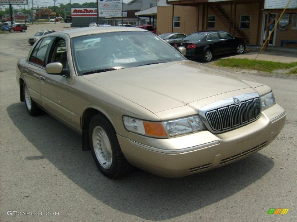 1999 Grand Marquis LS - Harvest Gold Metallic / Medium Parchment photo #7