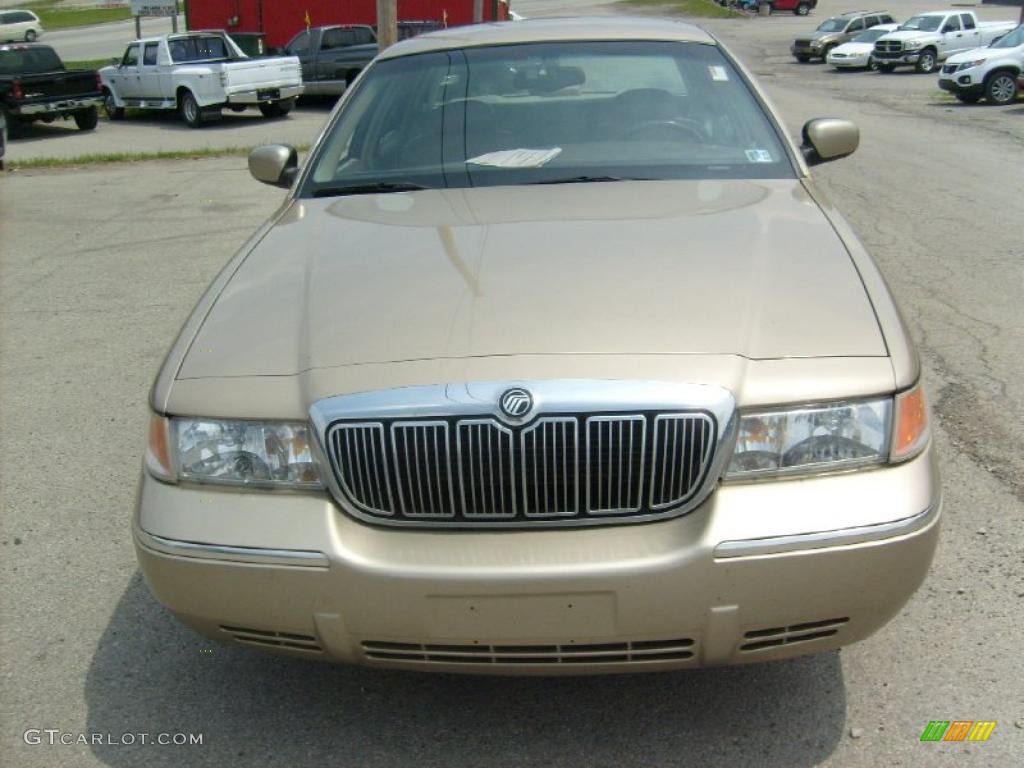 1999 Grand Marquis LS - Harvest Gold Metallic / Medium Parchment photo #8