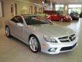 2011 Iridium Silver Metallic Mercedes-Benz SL 550 Roadster  photo #3