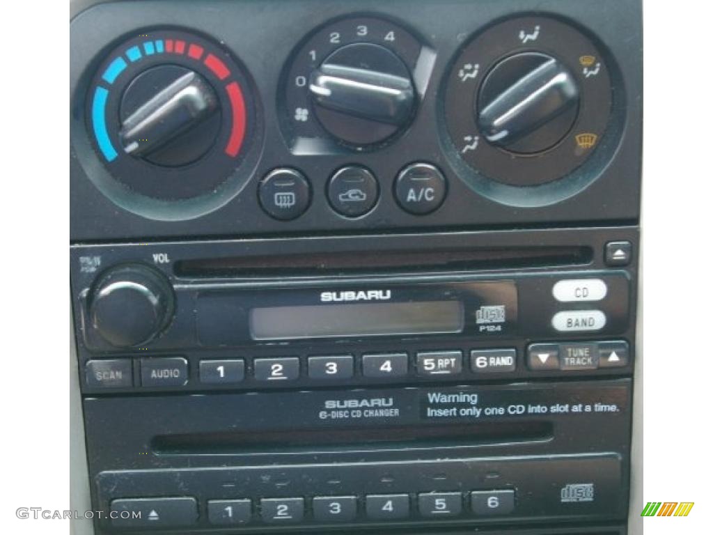 2003 Baja  - Black Granite Pearl / Gray photo #8