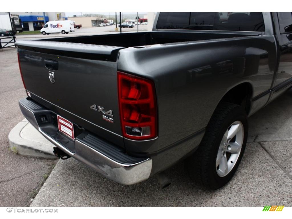 2006 Ram 1500 SLT Quad Cab 4x4 - Mineral Gray Metallic / Medium Slate Gray photo #19