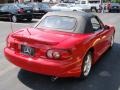 2001 Classic Red Mazda MX-5 Miata Roadster  photo #12