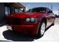 2006 Inferno Red Crystal Pearl Dodge Charger SE  photo #13