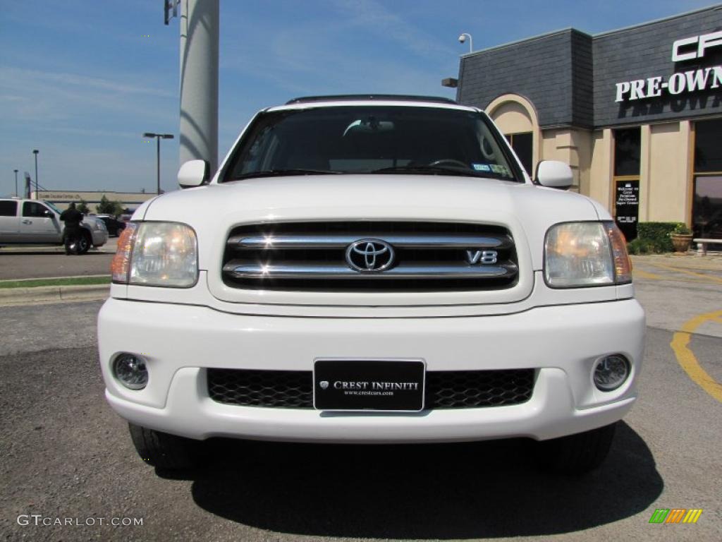 2003 Sequoia Limited - Natural White / Oak photo #2