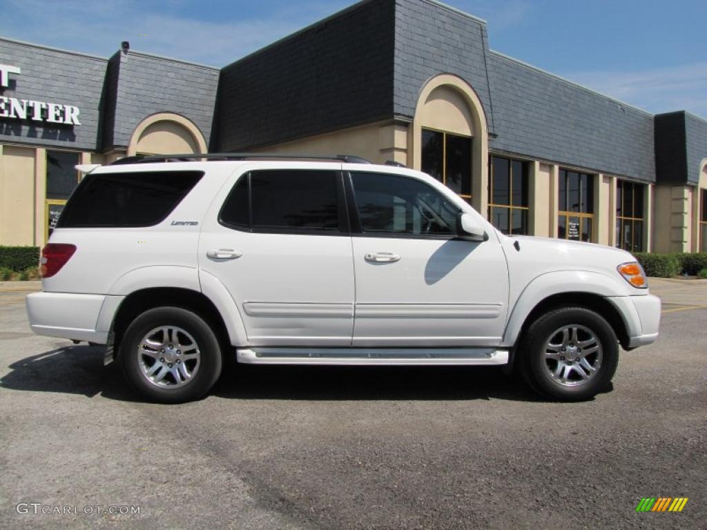 2003 Sequoia Limited - Natural White / Oak photo #7