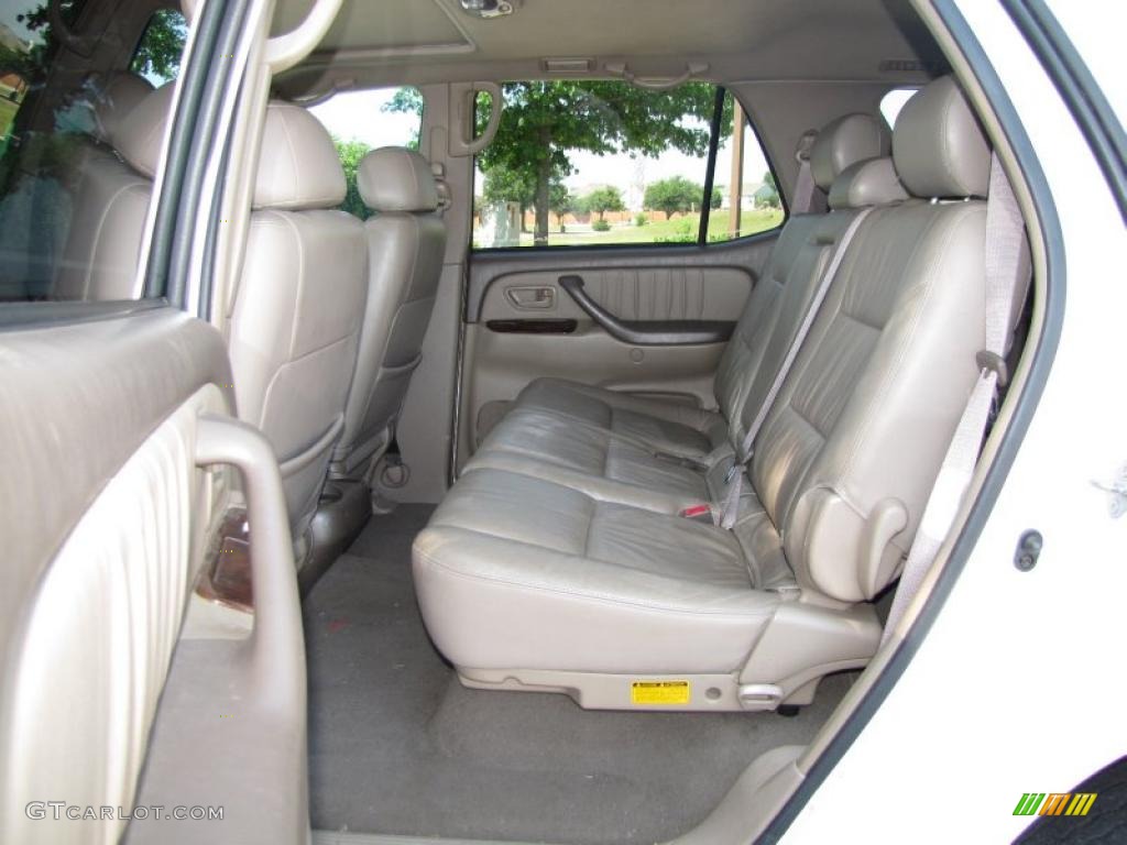 2003 Sequoia Limited - Natural White / Oak photo #9
