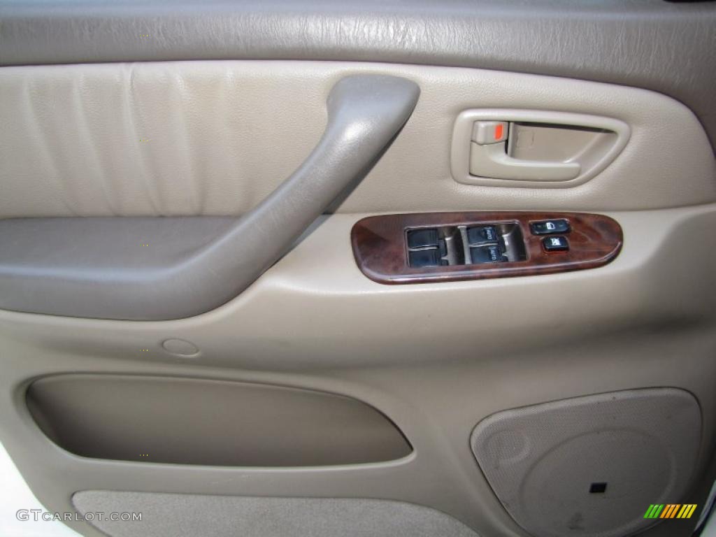 2003 Sequoia Limited - Natural White / Oak photo #12