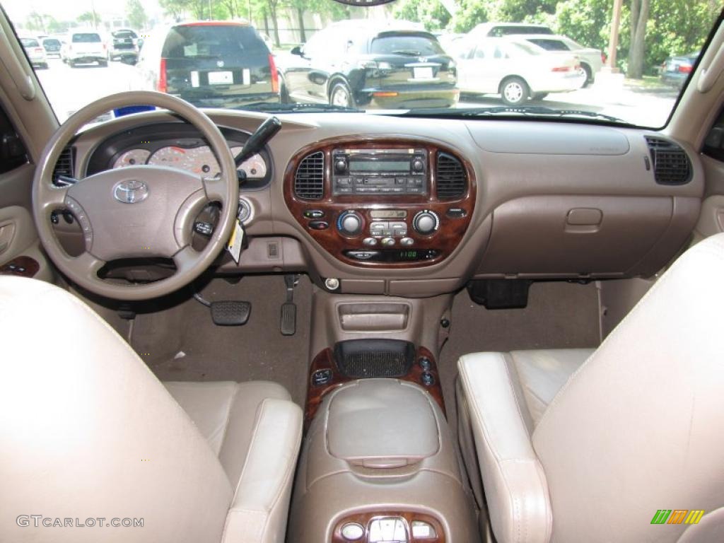 2003 Sequoia Limited - Natural White / Oak photo #13