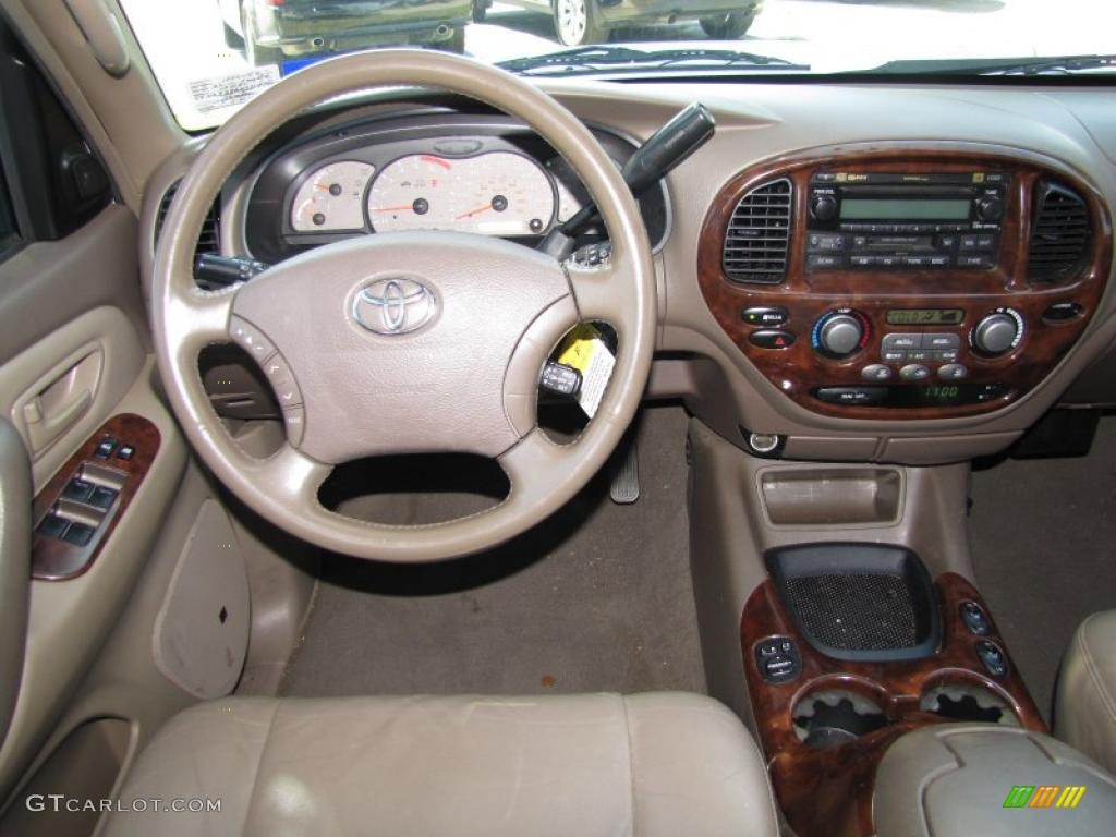 2003 Sequoia Limited - Natural White / Oak photo #14