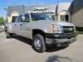 Silver Birch Metallic - Silverado 3500HD Classic LT Crew Cab 4x4 Dually Photo No. 1
