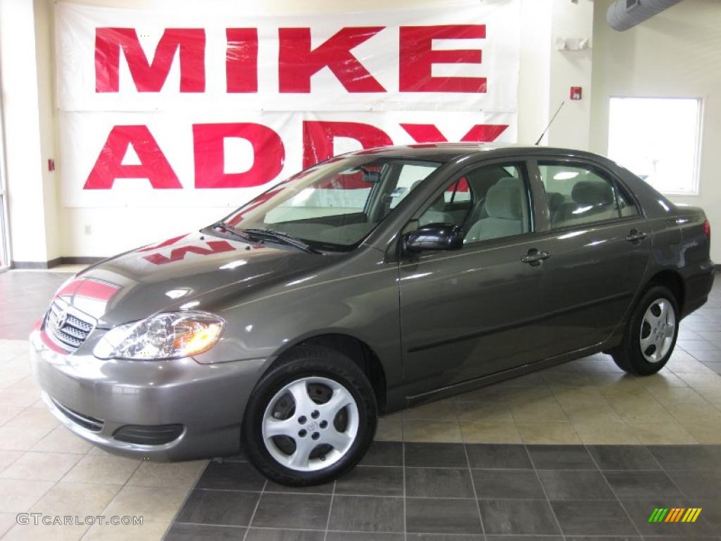 2007 Corolla CE - Phantom Gray Pearl / Beige photo #1