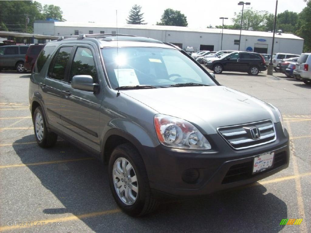 2005 CR-V EX 4WD - Pewter Pearl / Black photo #1