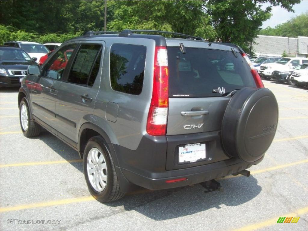 2005 CR-V EX 4WD - Pewter Pearl / Black photo #2