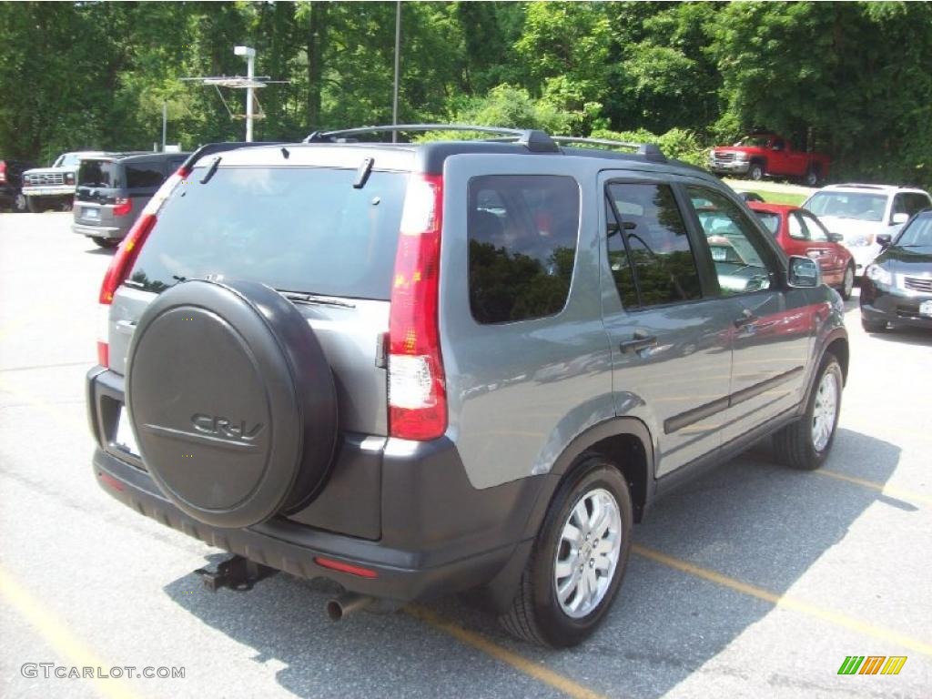 2005 CR-V EX 4WD - Pewter Pearl / Black photo #22