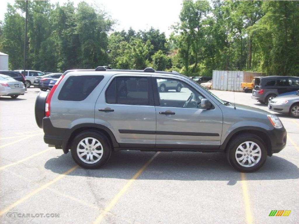 2005 CR-V EX 4WD - Pewter Pearl / Black photo #23