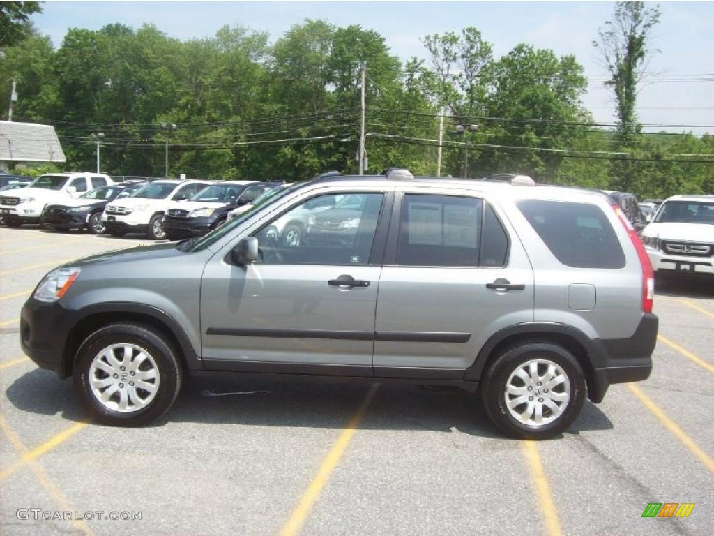 2005 CR-V EX 4WD - Pewter Pearl / Black photo #24