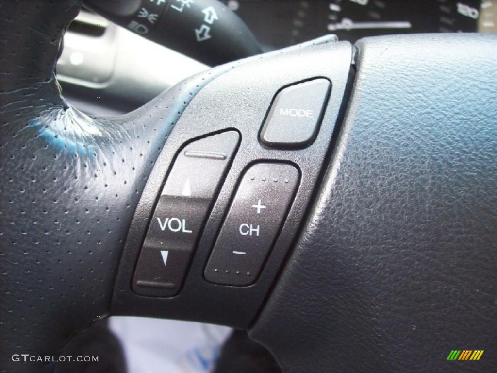 2007 Accord EX-L V6 Sedan - Cool Blue Metallic / Gray photo #18