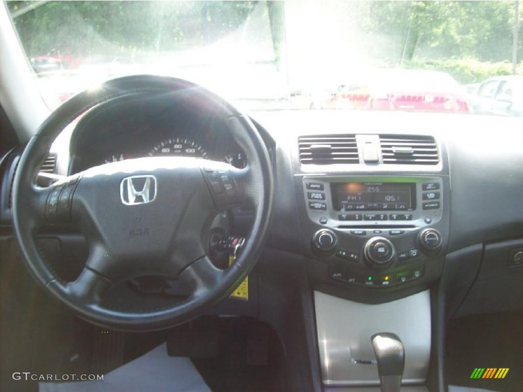 2007 Accord EX-L Sedan - Alabaster Silver Metallic / Black photo #5