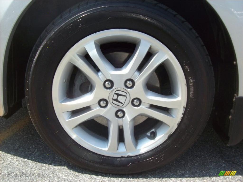 2007 Accord EX-L Sedan - Alabaster Silver Metallic / Black photo #9