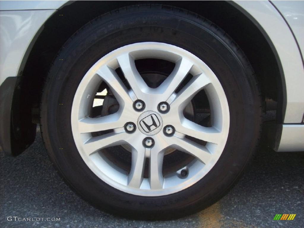 2007 Accord EX-L Sedan - Alabaster Silver Metallic / Black photo #10