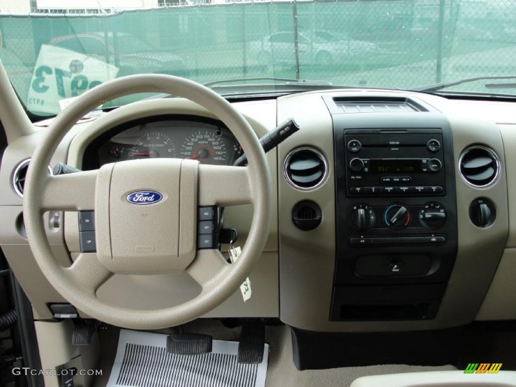 2006 F150 XLT SuperCrew - Dark Stone Metallic / Tan photo #36