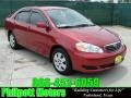 2006 Impulse Red Pearl Toyota Corolla LE  photo #1