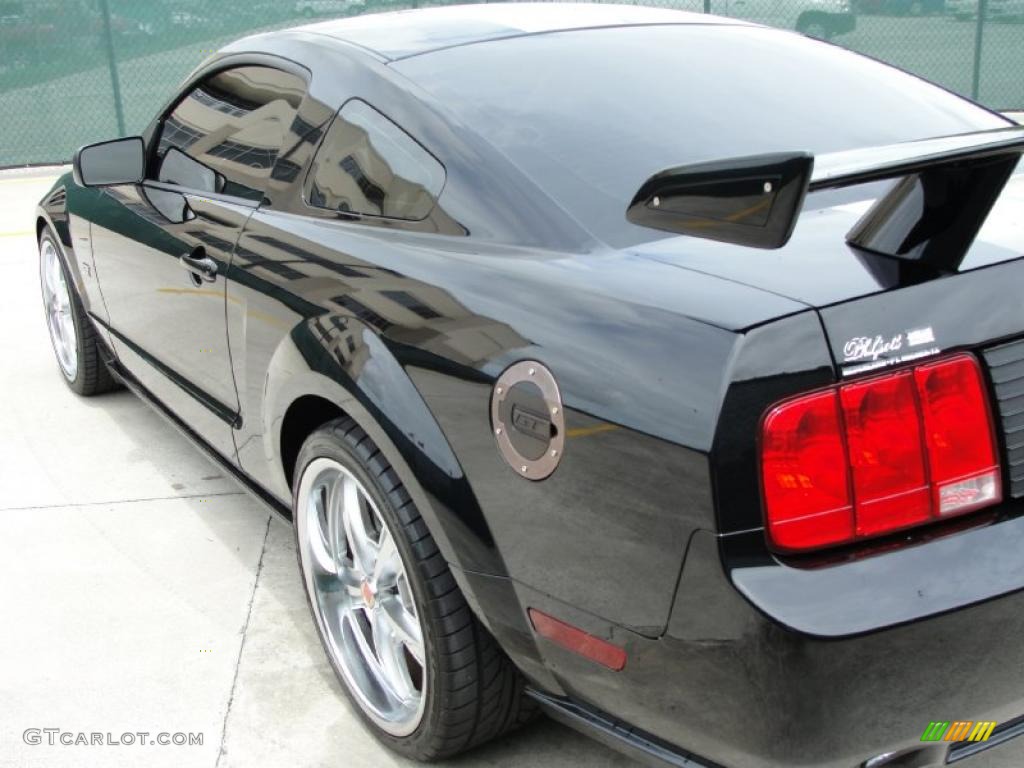 2007 Mustang GT Premium Coupe - Black / Medium Parchment photo #5