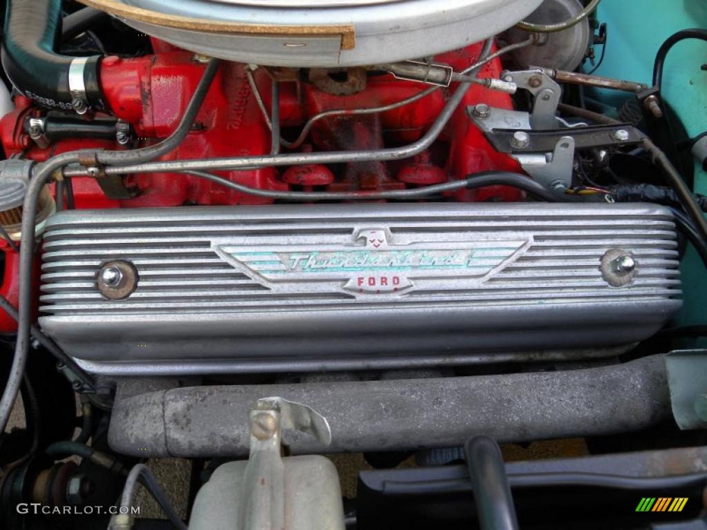 1955 Thunderbird Convertible - Thunderbird Blue / Turquoise/White photo #61