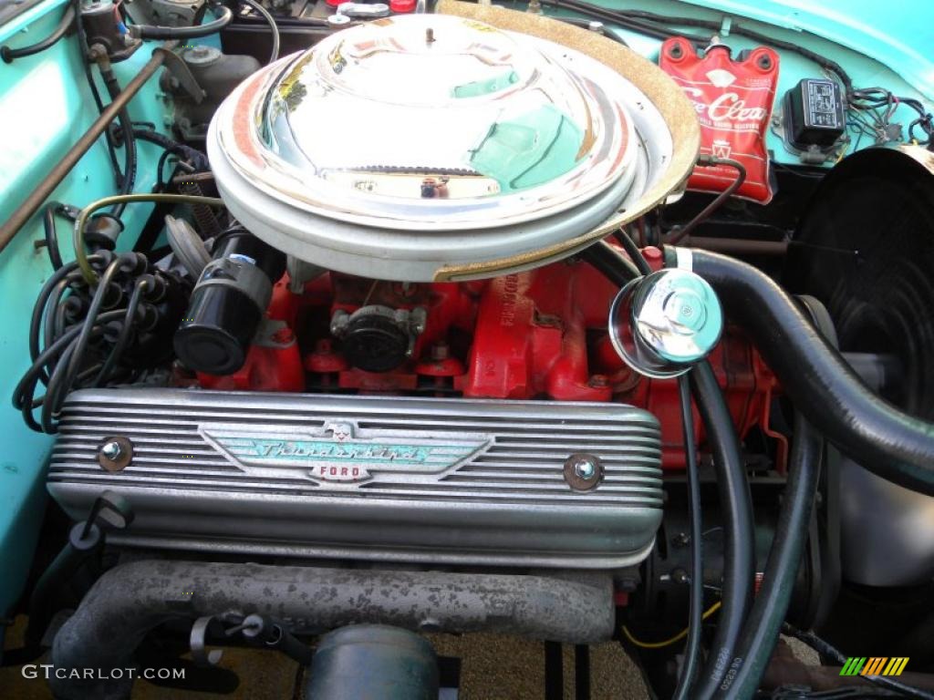 1955 Thunderbird Convertible - Thunderbird Blue / Turquoise/White photo #64