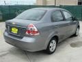 2007 Medium Gray Chevrolet Aveo LS Sedan  photo #3