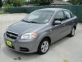 2007 Medium Gray Chevrolet Aveo LS Sedan  photo #7