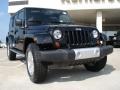 2010 Black Jeep Wrangler Unlimited Sahara 4x4  photo #1