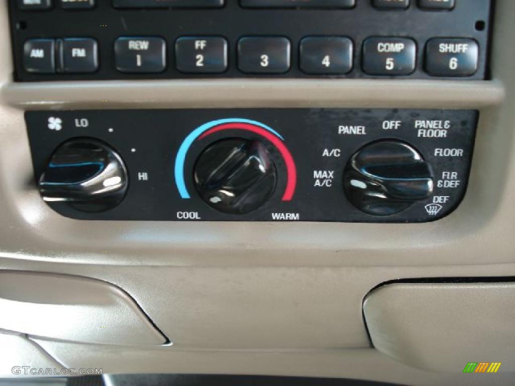 2002 F150 XLT SuperCab - Oxford White / Medium Parchment photo #12