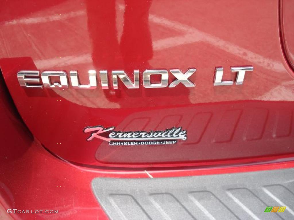 2006 Equinox LT AWD - Salsa Red Metallic / Light Gray photo #29