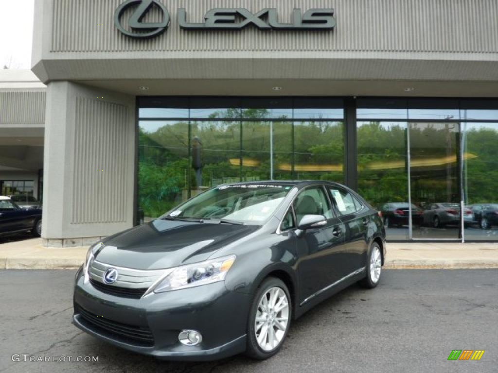 2010 HS 250h Hybrid Premium - Smoky Granite Mica / Gray photo #1