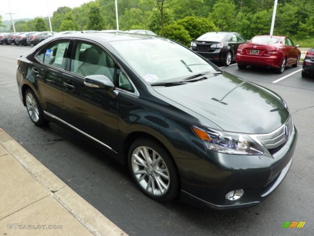 2010 HS 250h Hybrid Premium - Smoky Granite Mica / Gray photo #6