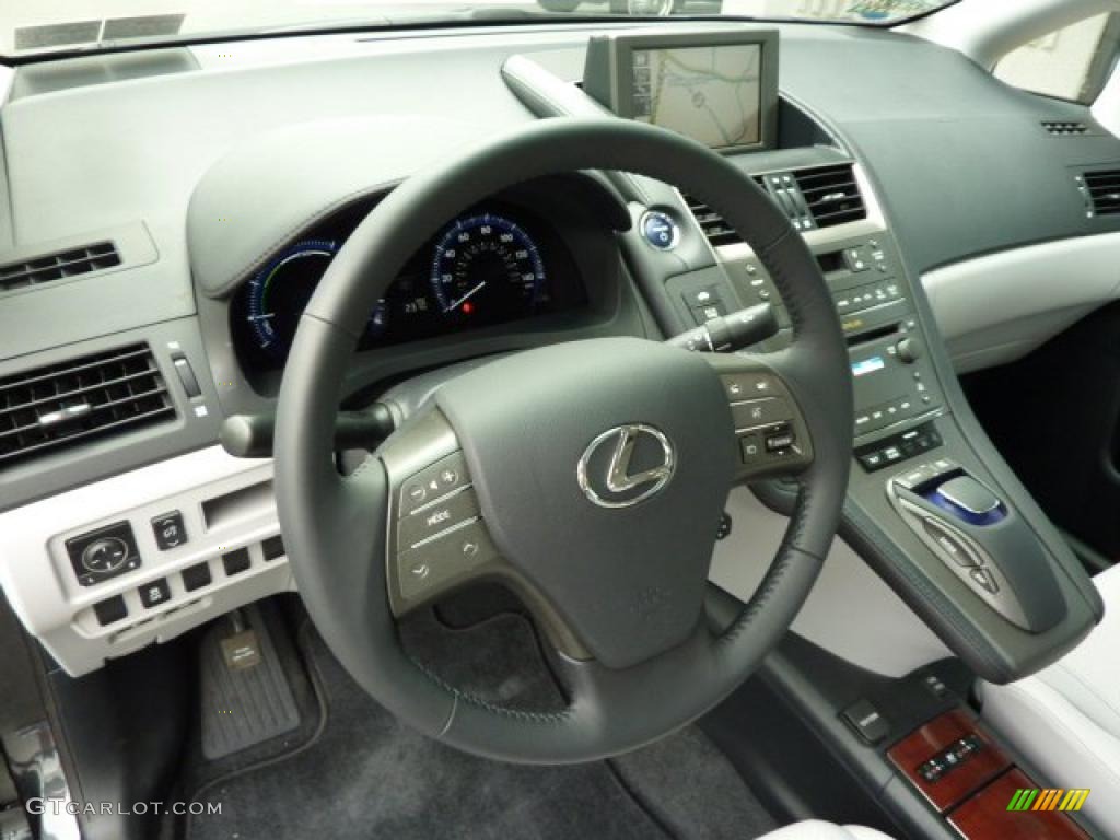 2010 HS 250h Hybrid Premium - Smoky Granite Mica / Gray photo #10
