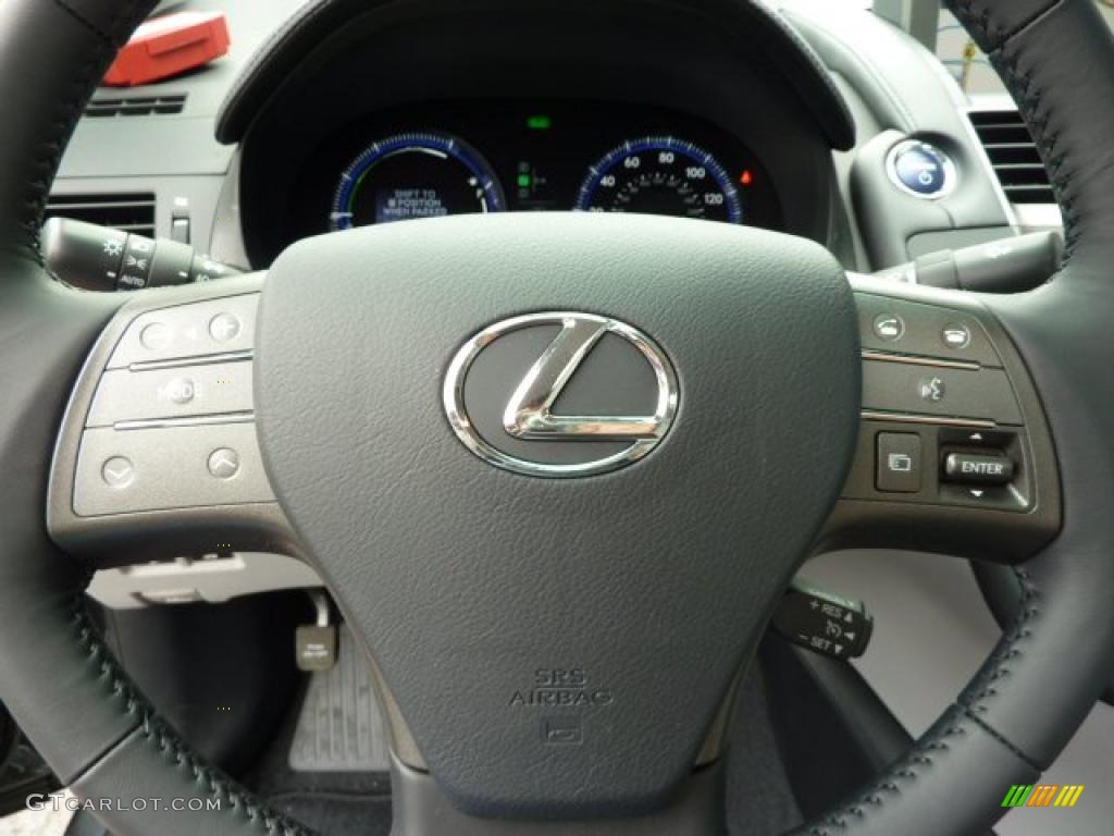 2010 HS 250h Hybrid Premium - Smoky Granite Mica / Gray photo #19
