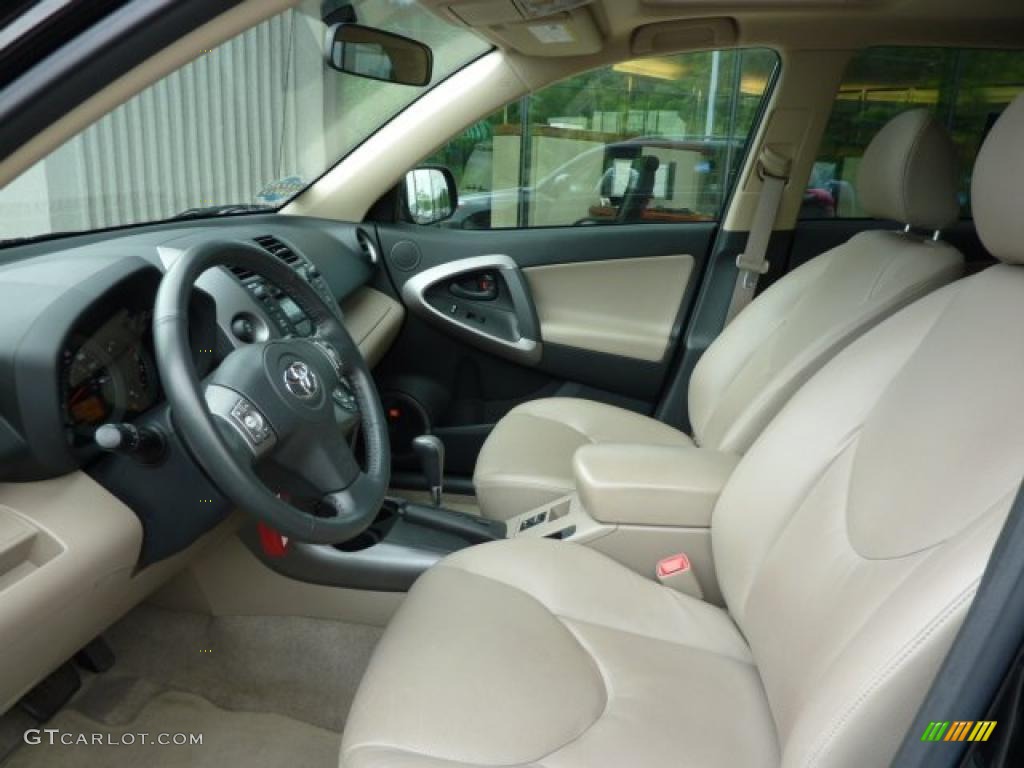 2008 RAV4 Limited V6 4WD - Black / Taupe photo #9